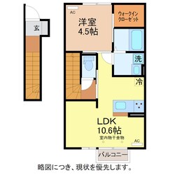 D-ROOM水落町の物件間取画像